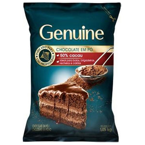 Chocolate Em Pó Genuine 1.05Kg 50% Cargill