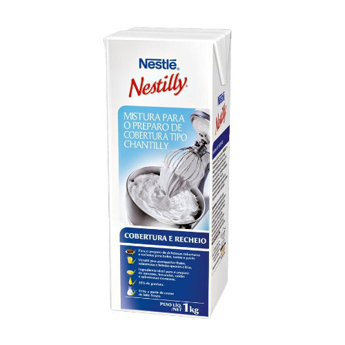 Chantilly liquido nestilly UHT Npro 1kg Nestle