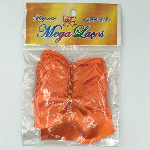 Mega Laço Requinte Laranja N9 C/6 unid