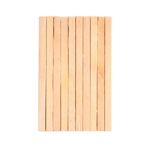 Palito Para Sorvete Ponta Quadrada C/100 - Theoto